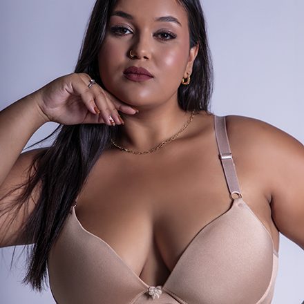 Sutiã Plus Size Básico Chocolate TopBella