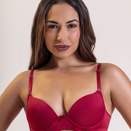 Sutiã Push-Up Básico Rubi TopBella