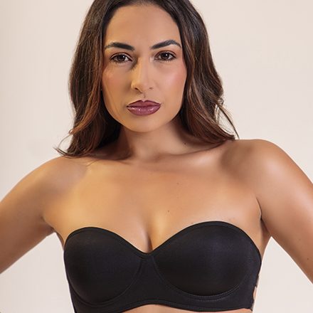 Sutiã Tomara que Caia Básico Preto TopBella